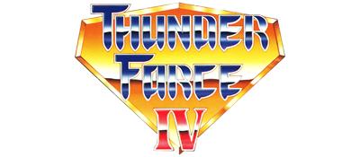 Thunder Force IV logo for Sega Mega Drive